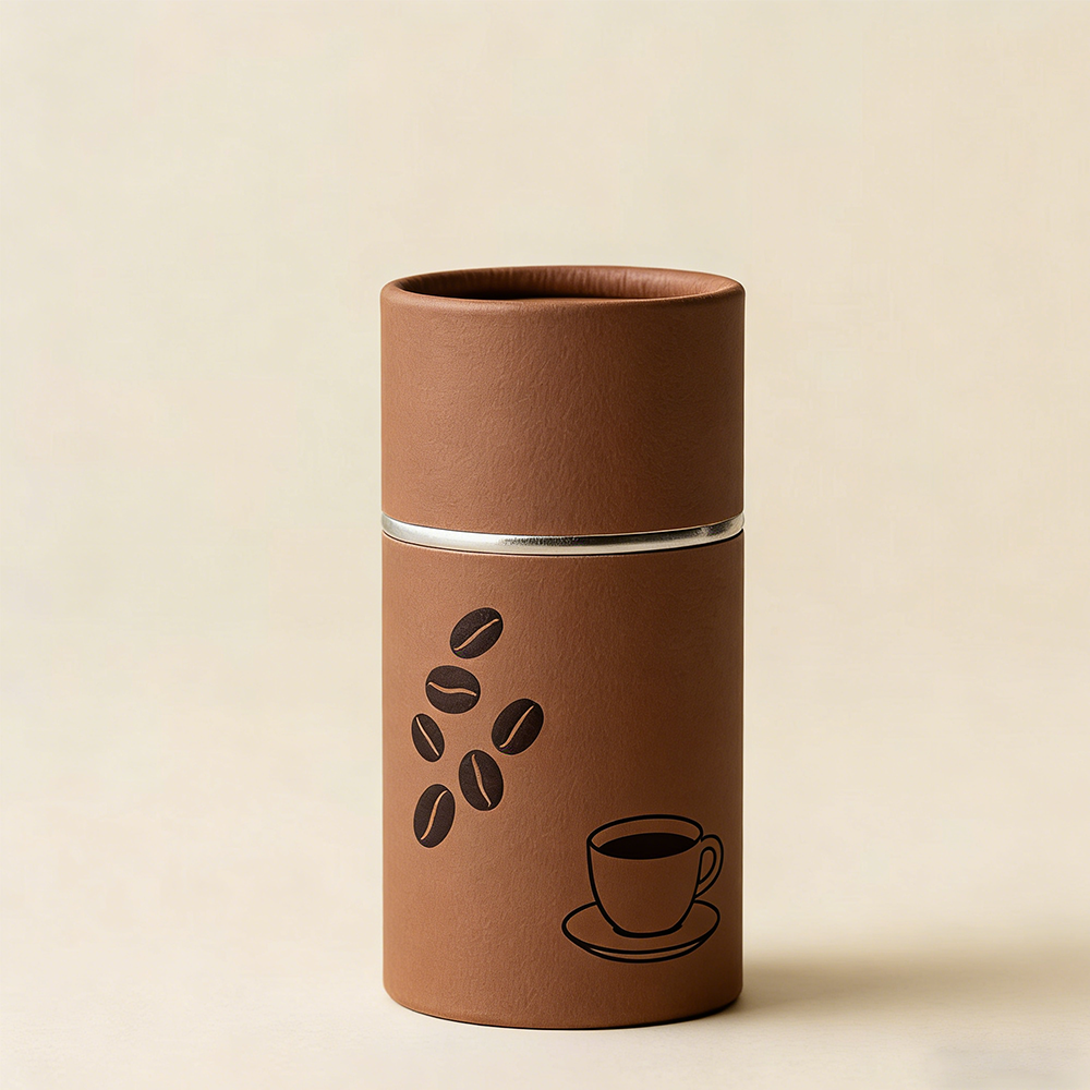 Luxury Matte Black Cardboard Tube - Custom Wholesale | Ruisheng Packaging