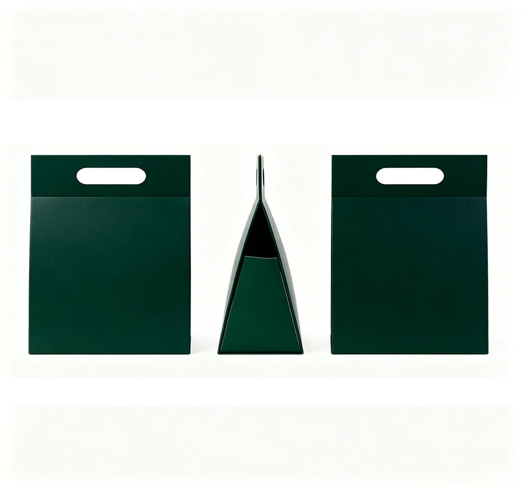 Minimalist Pure Color Handheld Paper Box