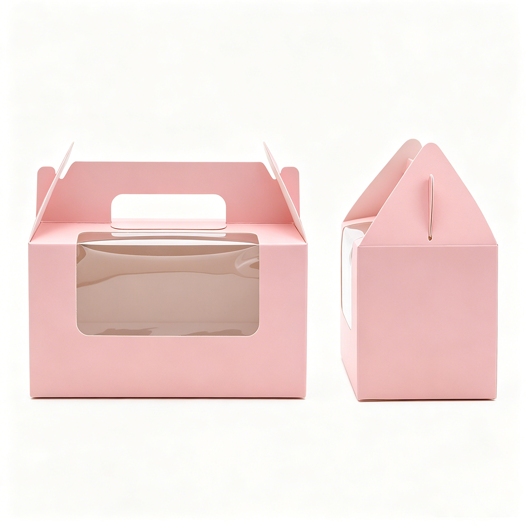 Eco-friendly Portable Paper Carrier Box