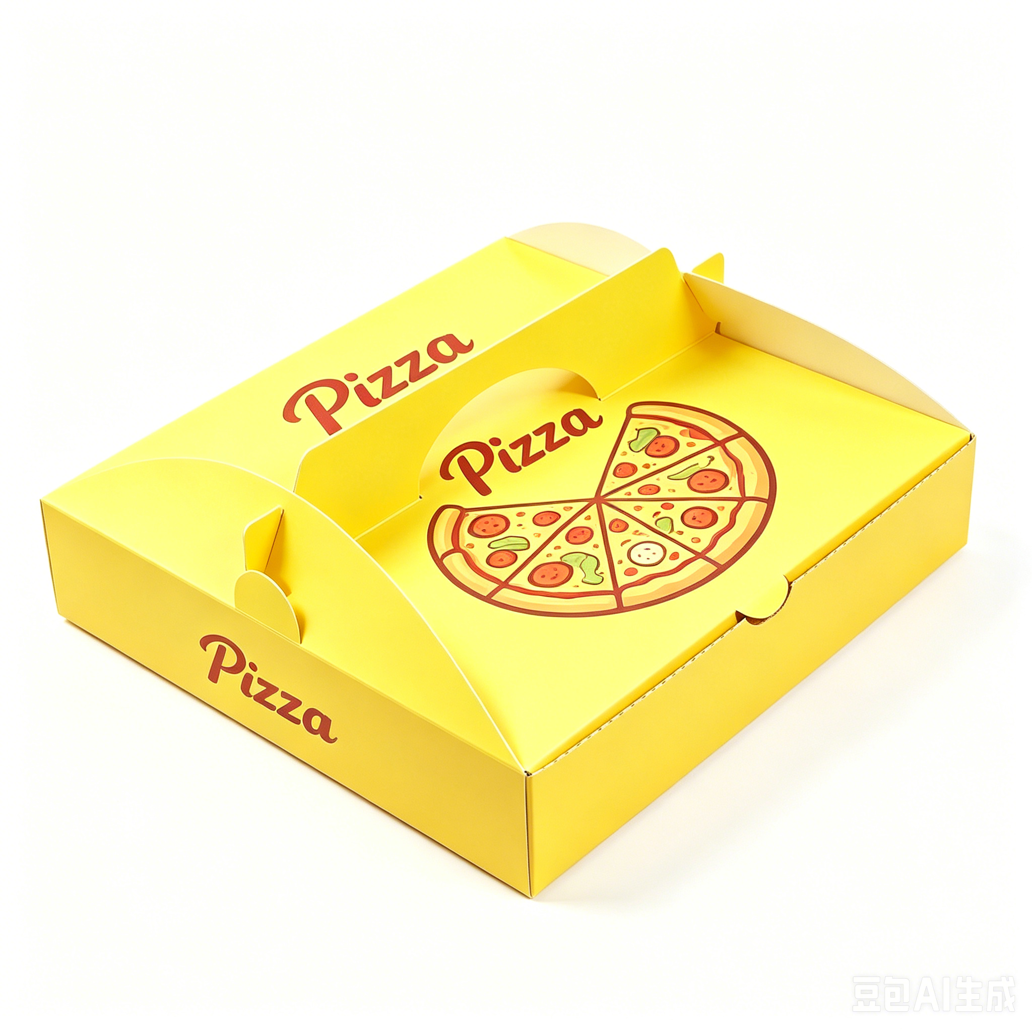 Corrugated Kraft Pizza Box - Heavy-Duty Structure Detail | Ruisheng Packaging