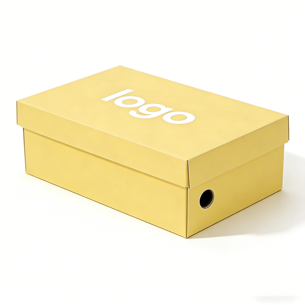 Standard Corrugated Kraft Shoe Storage Box