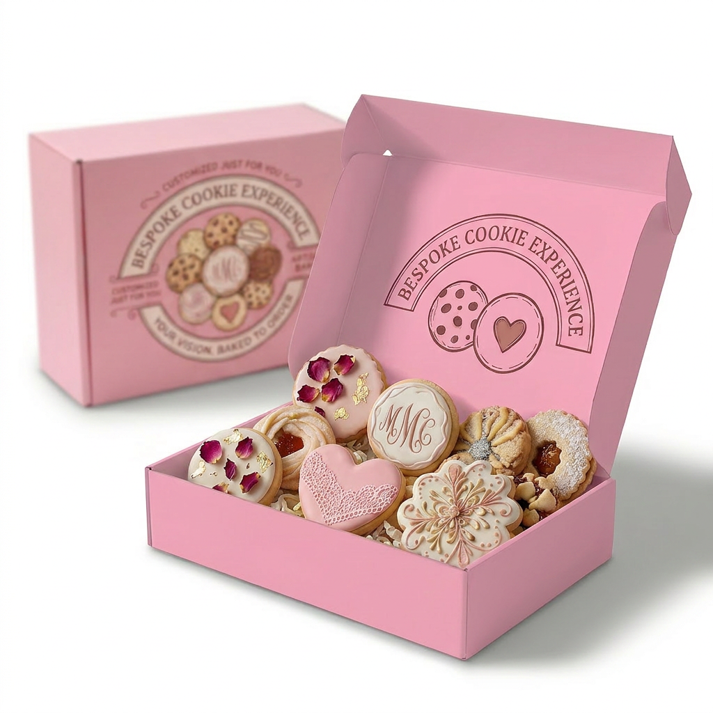 Custom Recycled Cookie Mailer Boxes