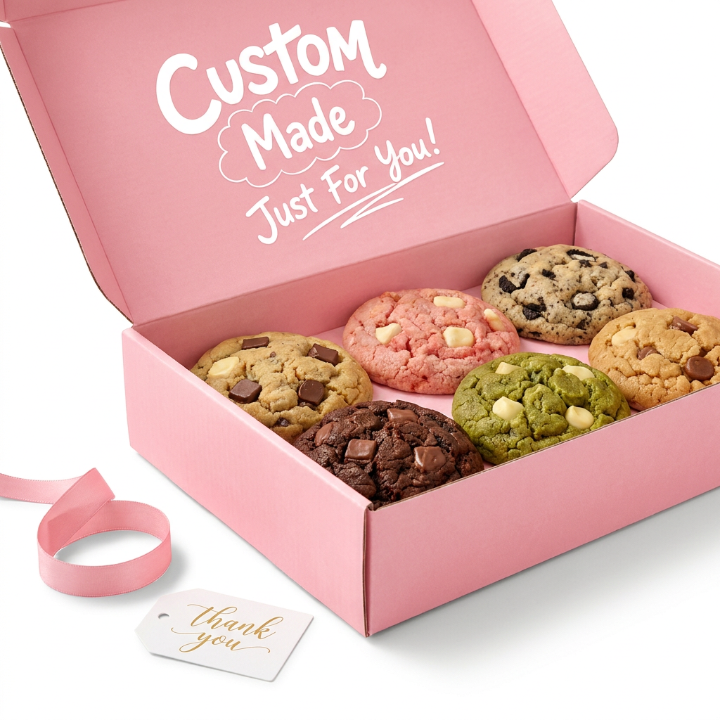 Custom Biodegradable Kraft Pastry Boxes With Dividers