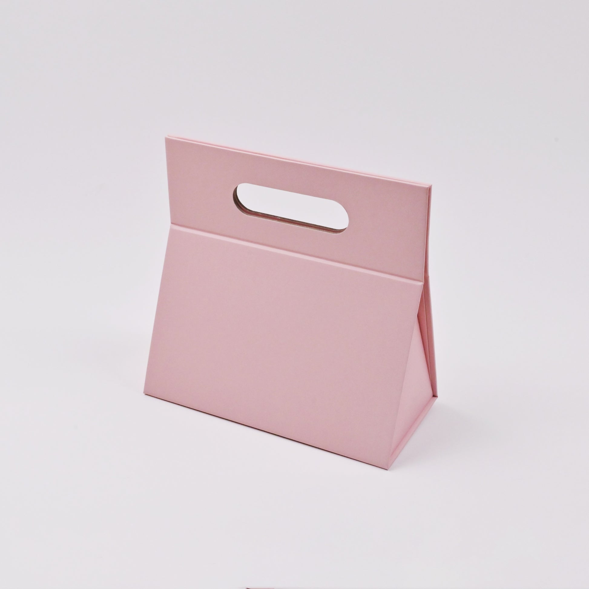Foldable carry box with handle wholesale custom printed packaging