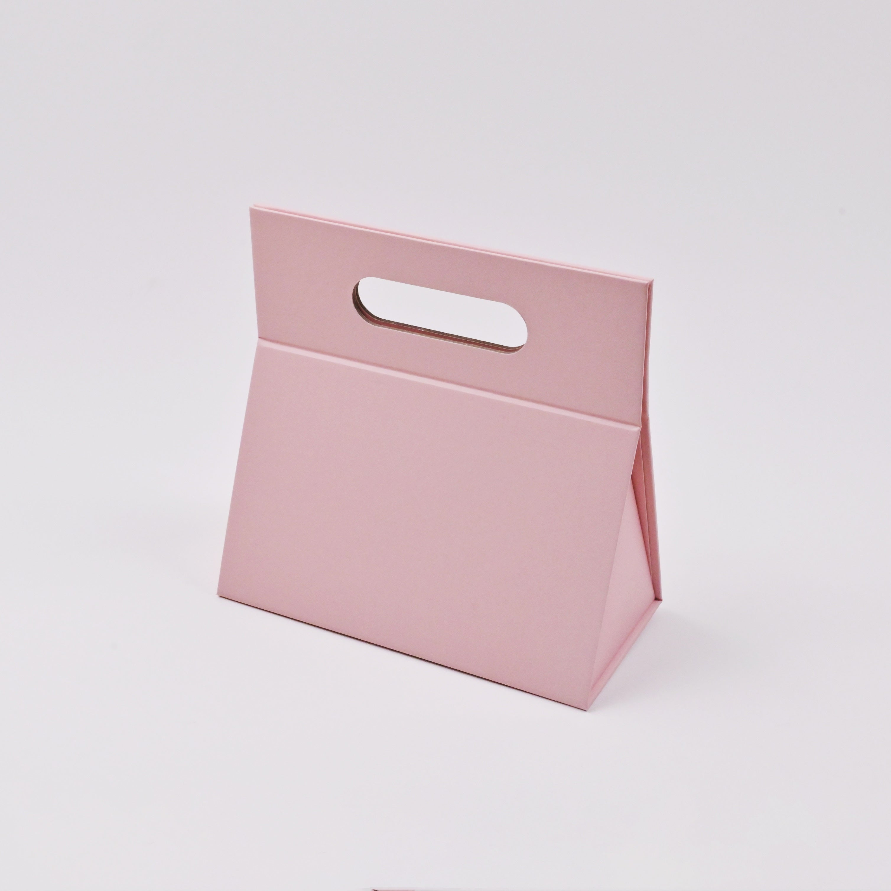 Foldable carry box with handle wholesale custom printed packaging