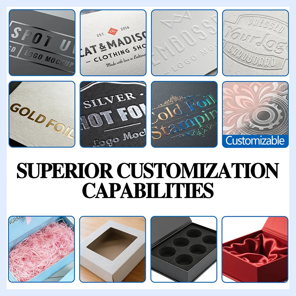 Eco-friendly materials used in Multi-Process Finish Luxury Brand Box manufacturing