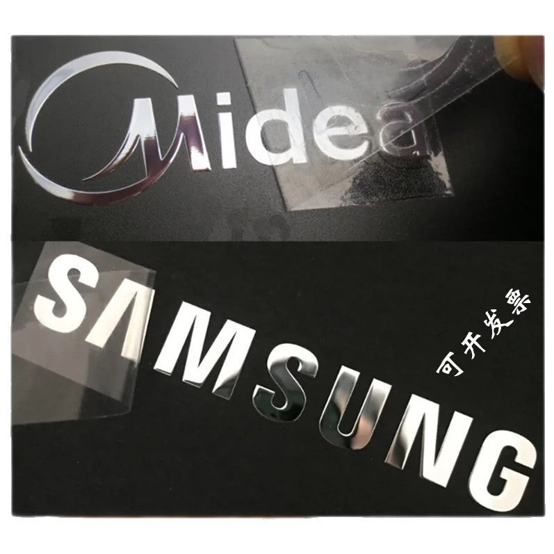 UV DTF Film | 3D Embossed Effect | Brand Logo Transfer Label