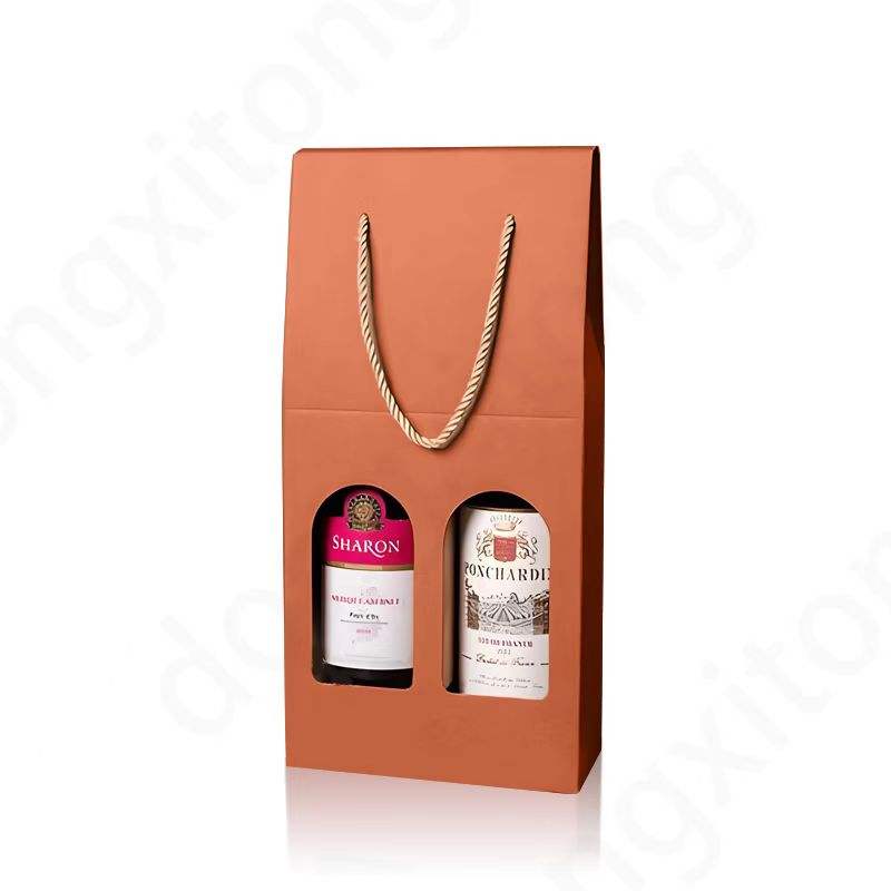 Single-Bottle Size Wine Packaging Bag - Premium Wholesale Custom Packaging Solution