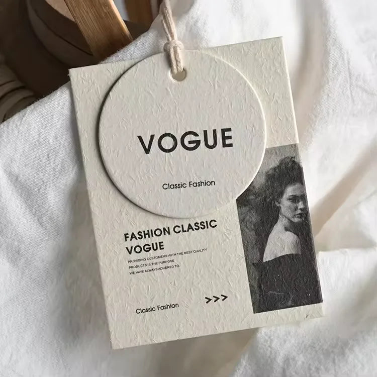 Plantable Seed Paper | Eco-Friendly Ink | Sustainable Hang Tag