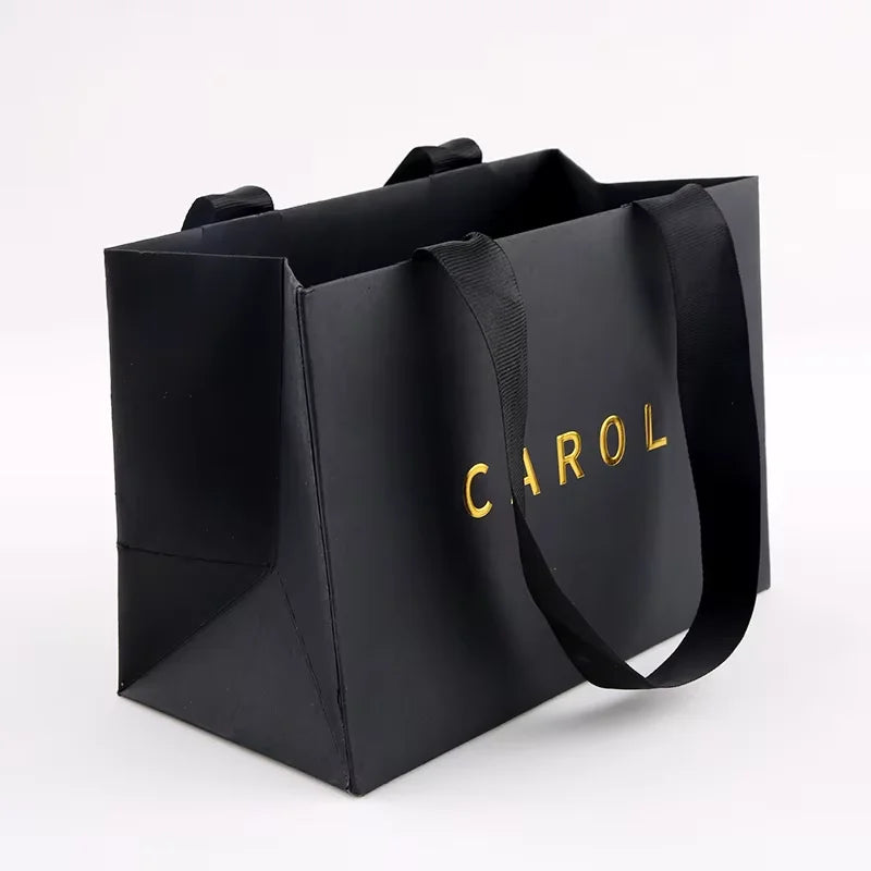 High-quality Ribbon Handles Premium Gift Bag for B2B wholesale and retail branding
