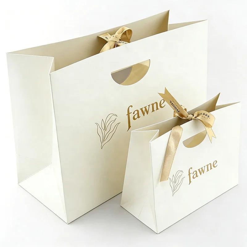 Art Paper | Custom Brand Print | Retail Shopping Bag