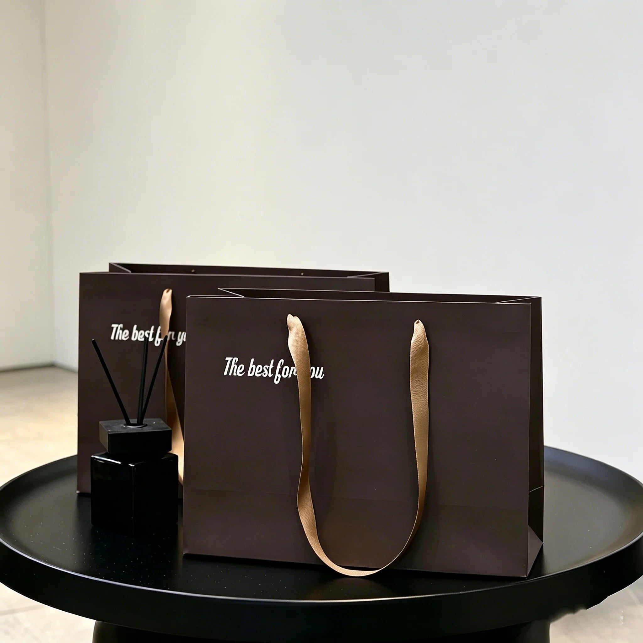 Satin Ribbon High-end Gift Bag - Premium Wholesale Custom Packaging Solution