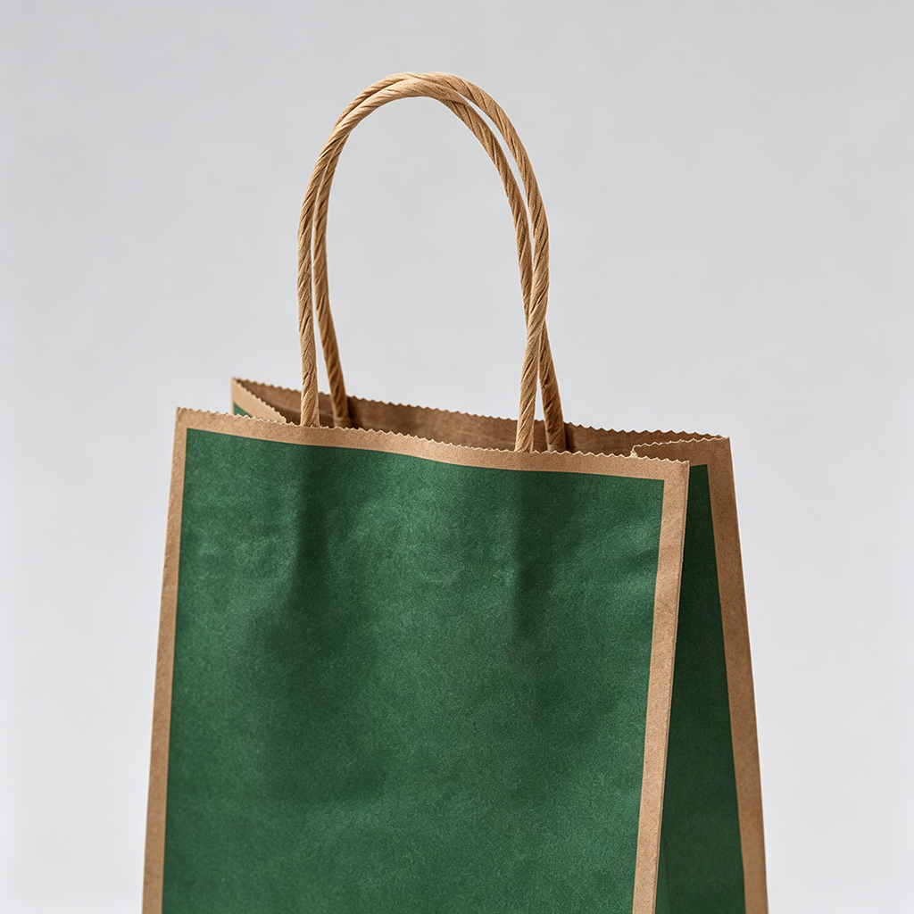 Kraft Carrier Bag - Durable Bulk Wholesale Supply | Ruisheng Packaging