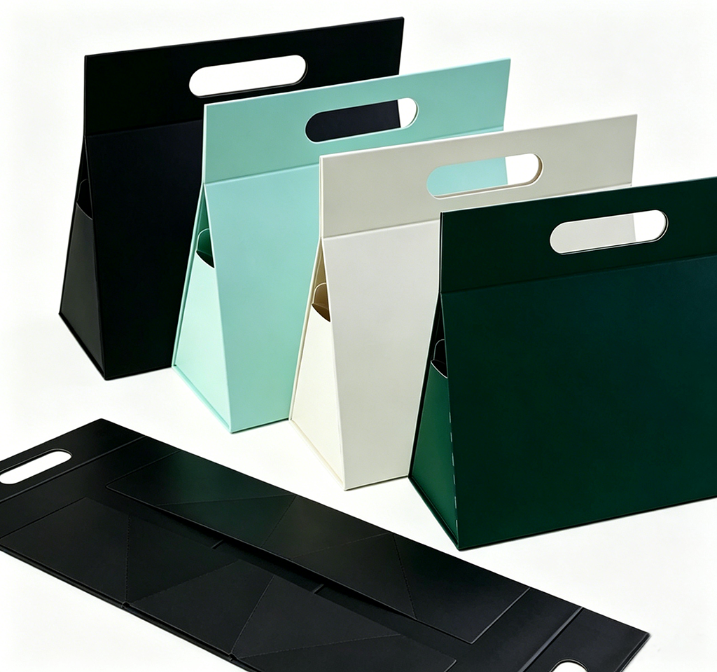 Minimalist Pure Color Handheld Paper Box