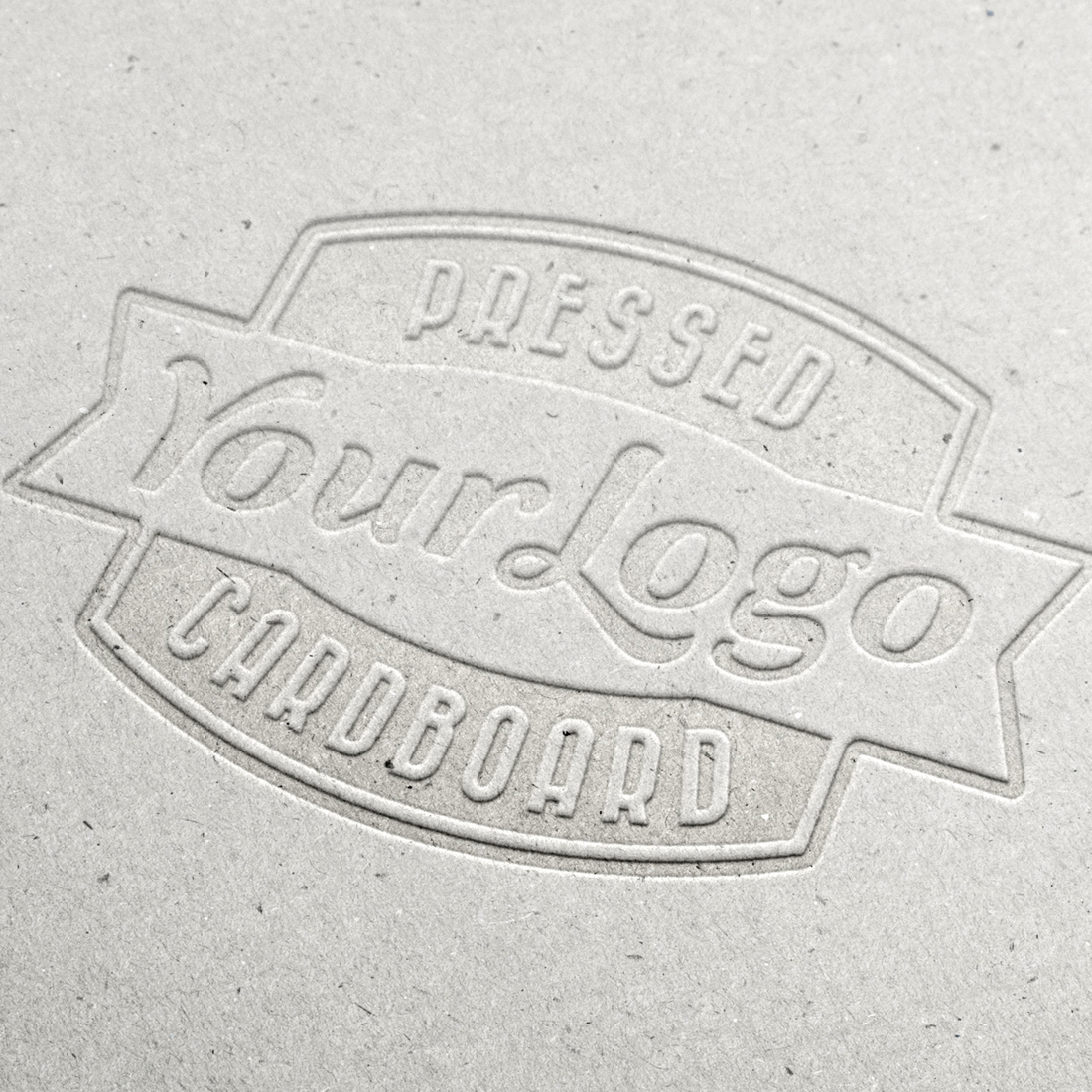 Debossed Custom Logo on Specialty Art Paper Boxes