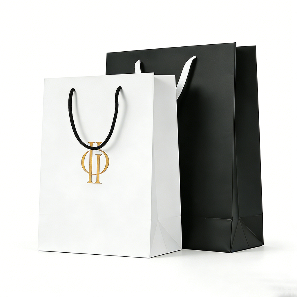 Premium Natural Kraft Paper Shopping Bag