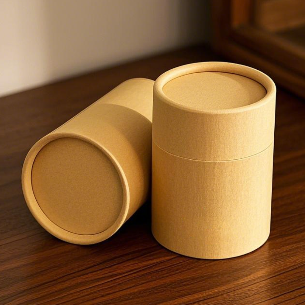 Sustainable Kraft Paper Tube with Custom Logo - Wholesale | Ruisheng Packaging