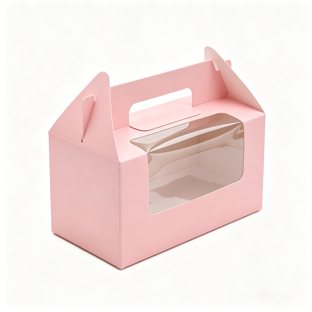 Eco-friendly Portable Paper Carrier Box