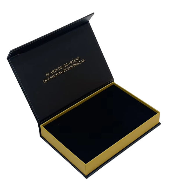 Luxury magnetic closure jewelry gift box custom print wholesale