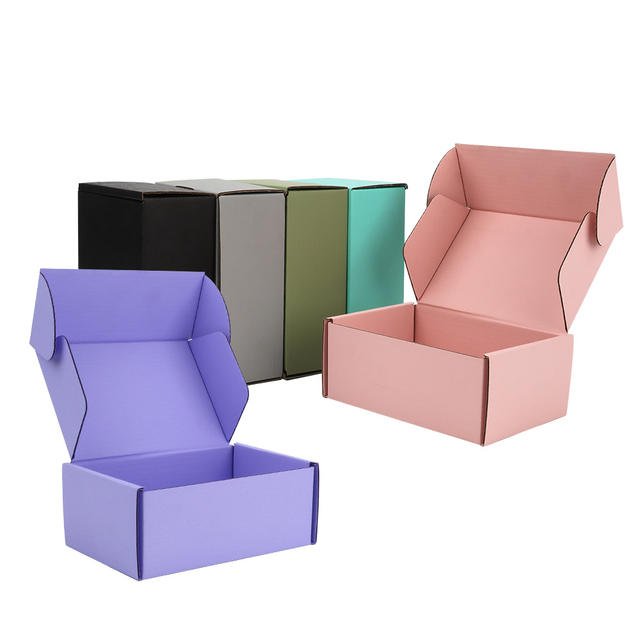 Custom waterproof finish heavy-duty mailer box wholesale packaging