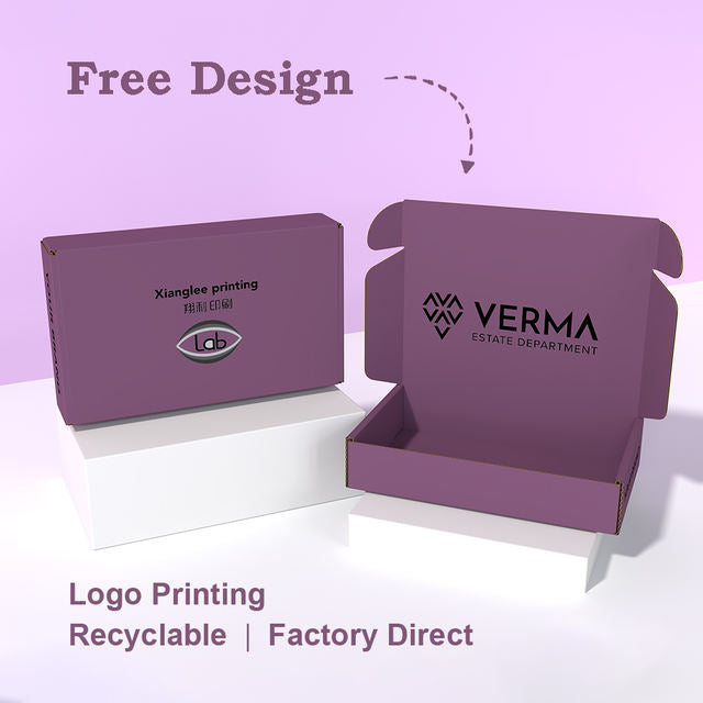 Custom print foldable mailer box clothing packaging wholesale