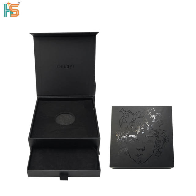 Rigid magnetic jewelry box custom logo B2B wholesale packaging