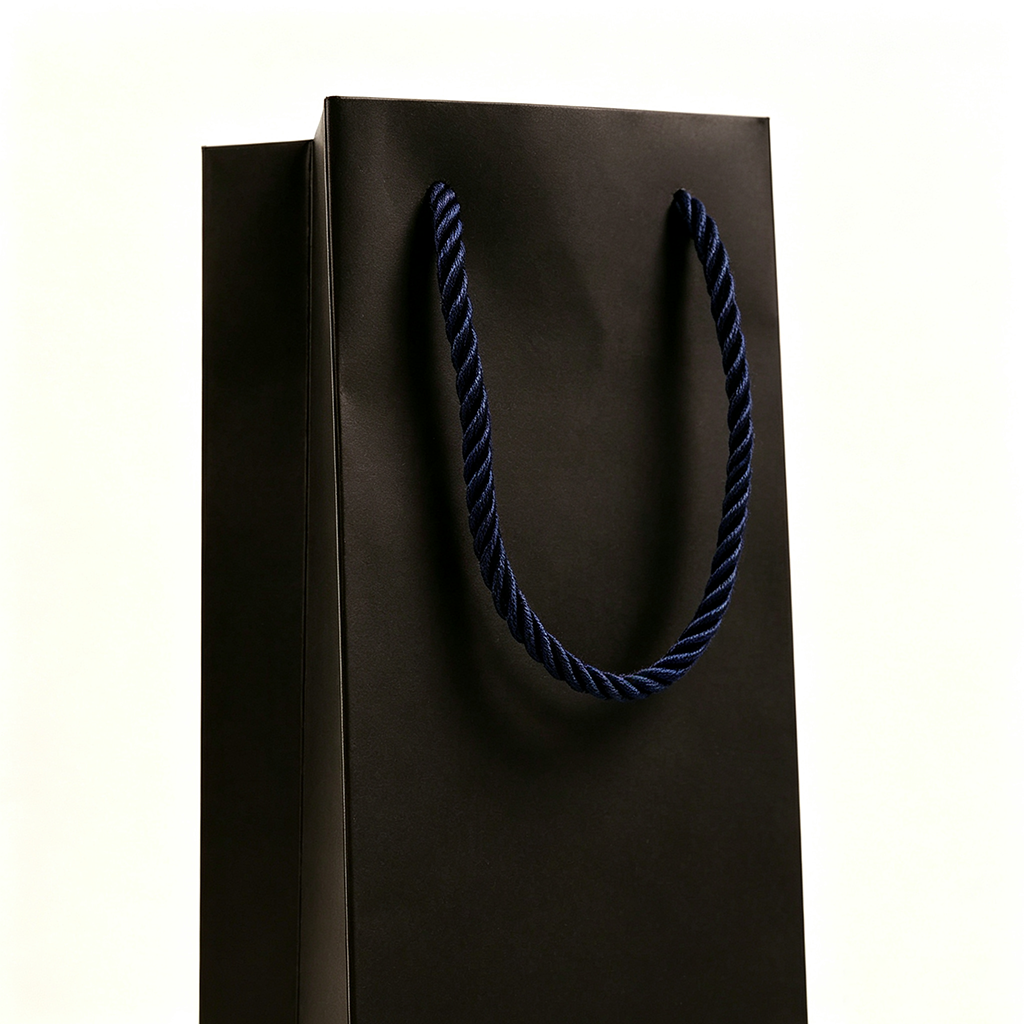Dual-Bottle Reinforced Wine Packaging Bag